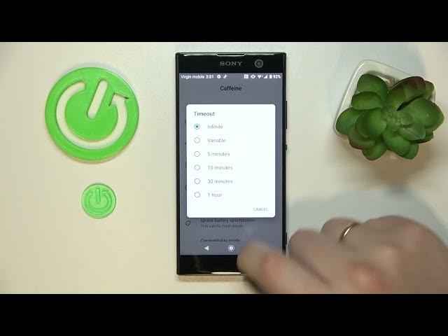 Video thumbnail for How to Set Screen Timeout to Never on SONY Xperia XA2? - Use Caffeine App