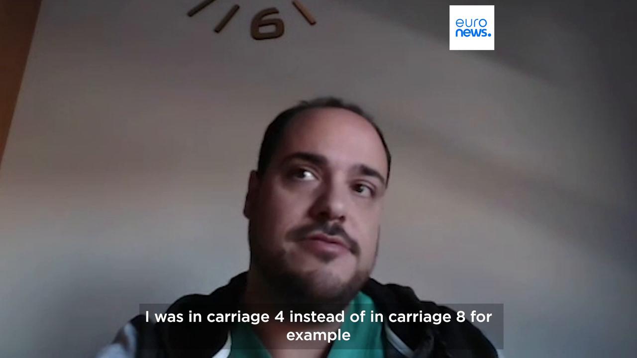 Video thumbnail for 'It will be difficult for Spaniards to overcome this trauma,' train crash survivor tells Euronews