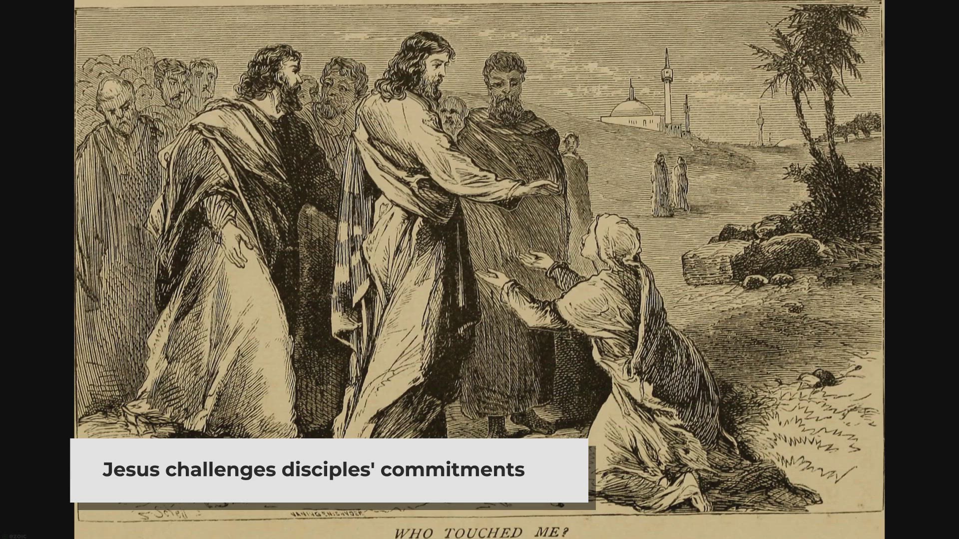 'Video thumbnail for The Gospel of Matthew - Would-Be Followers of Jesus | Matthew Chapter 8 : 18 - 22'