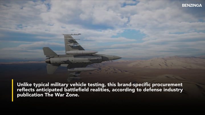 'Video thumbnail for Tesla Cybertrucks Picked By US Air Force As Missile Targets To Simulate Real-World Combat Threats'