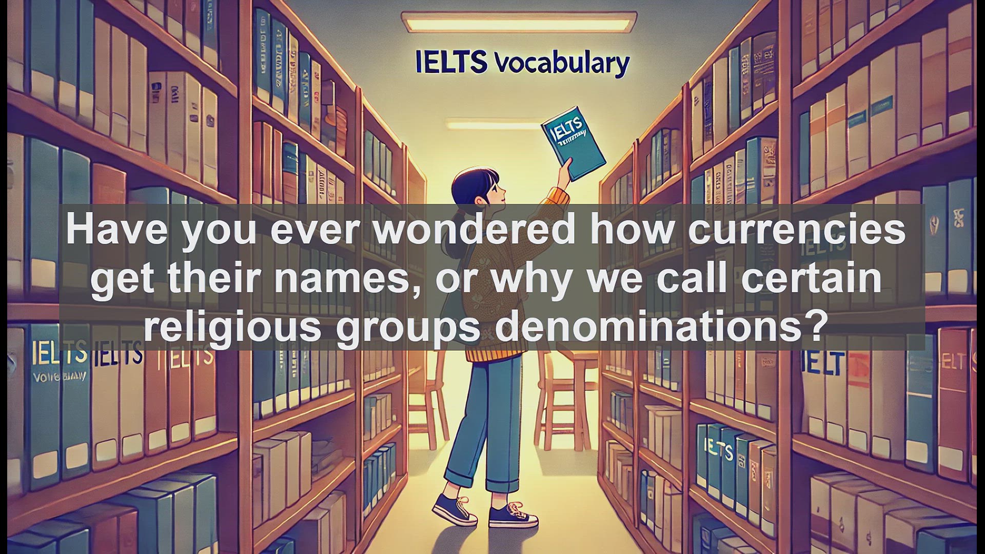 'Video thumbnail for 5000 Must Know IELTS 8.0 Vocabulary - Understanding 'Denominate': Boost Your IELTS Score to 8.0'