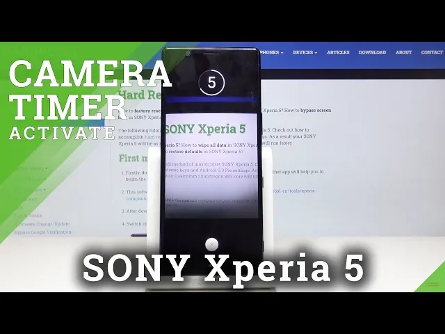 Video thumbnail for How to Set Up Camera Timer in SONY Xperia 5 – Camera Countdown