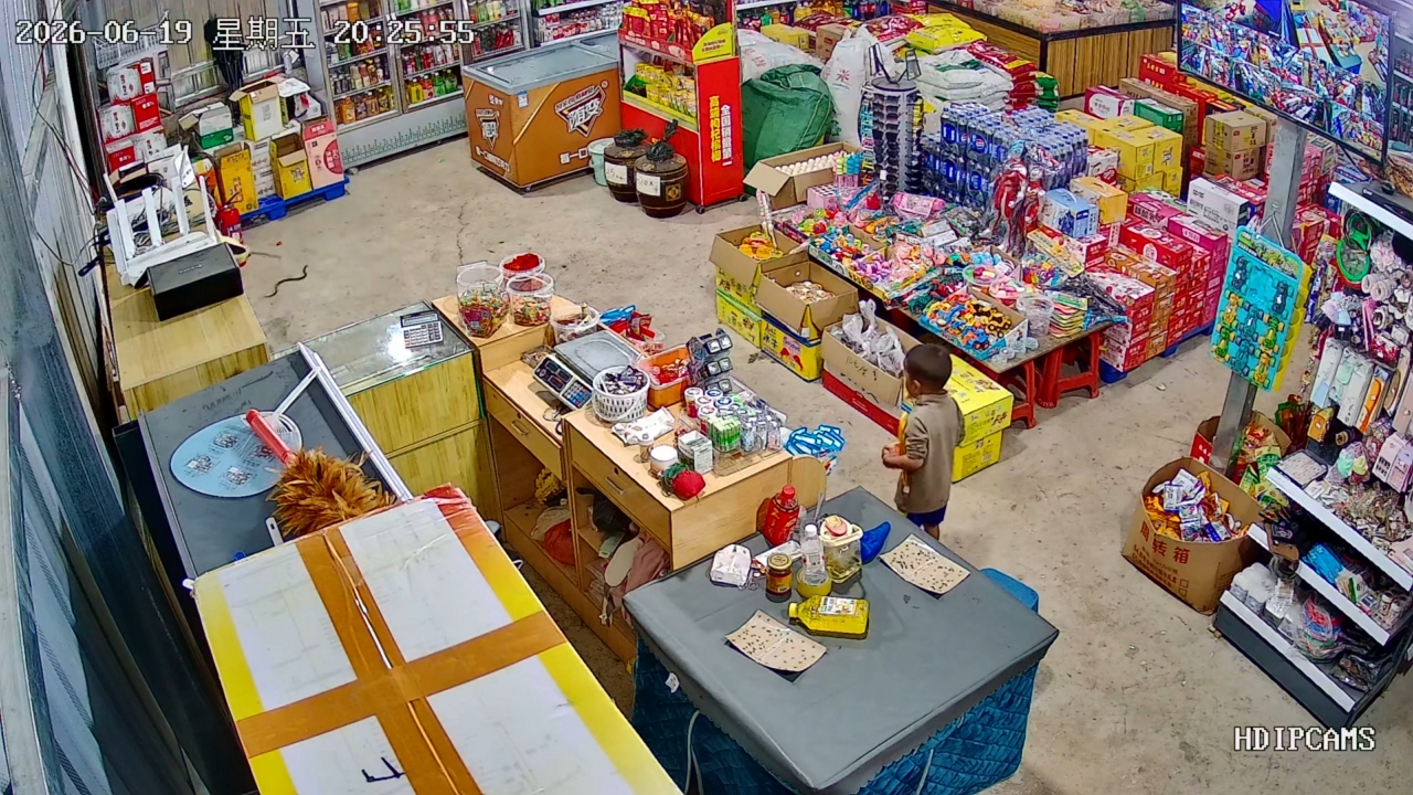 Video thumbnail for Snake Surprise in Sichuan Convenience Store!