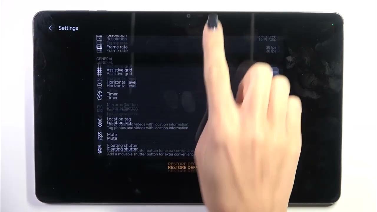 Video thumbnail for How to Reset Camera Settings in Honor Pad X9 – Restore Camera Settings