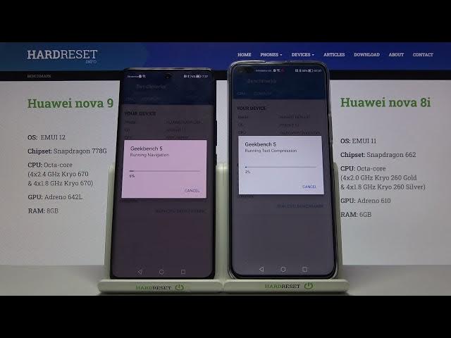 Video thumbnail for HUAWEI Nova 9 vs HUAWEI Nova 8i Geekbench 5 CPU - Compare Scores