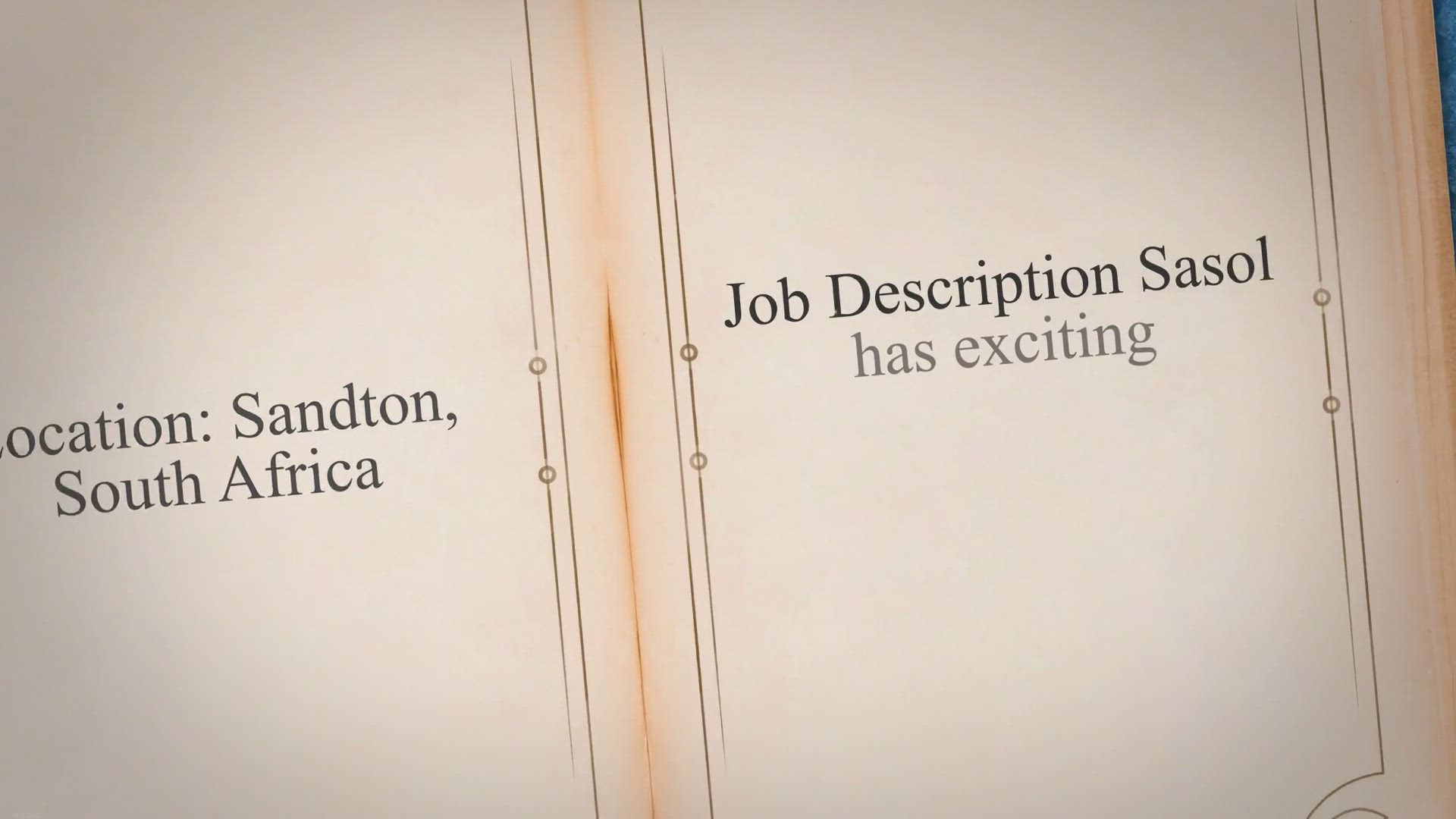 Video thumbnail for SASOL: LEARNERSHIPS