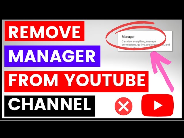 Video thumbnail for How To Remove A YouTube Channel Manager? [in 2025]