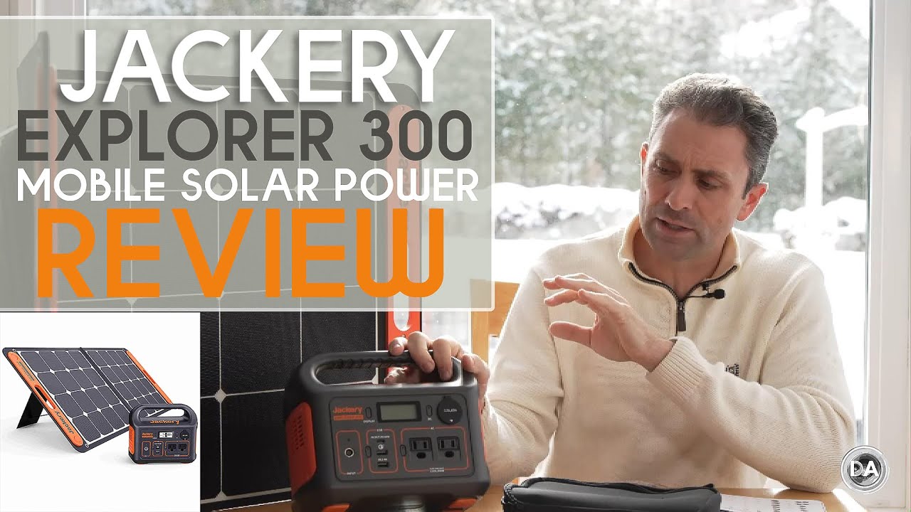 Video thumbnail for Jackery Explorer 300 Solar Remote Power Review | DA