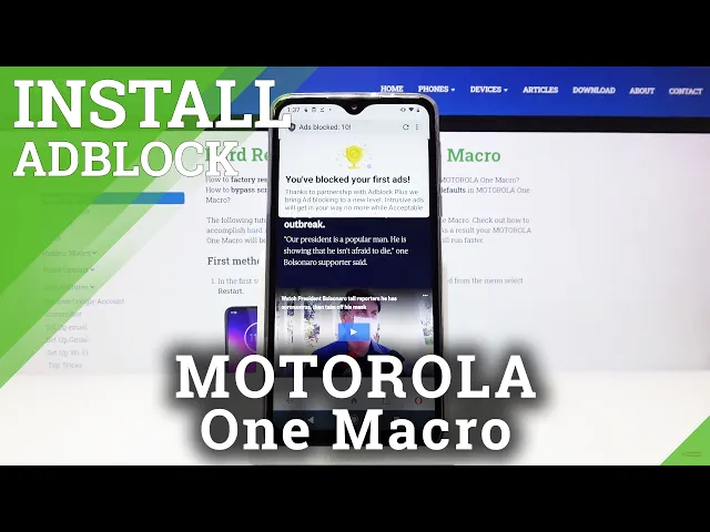 Video thumbnail for How to Get Rid Of Adverts Motorola One Macro – Remove Pop Up Ads