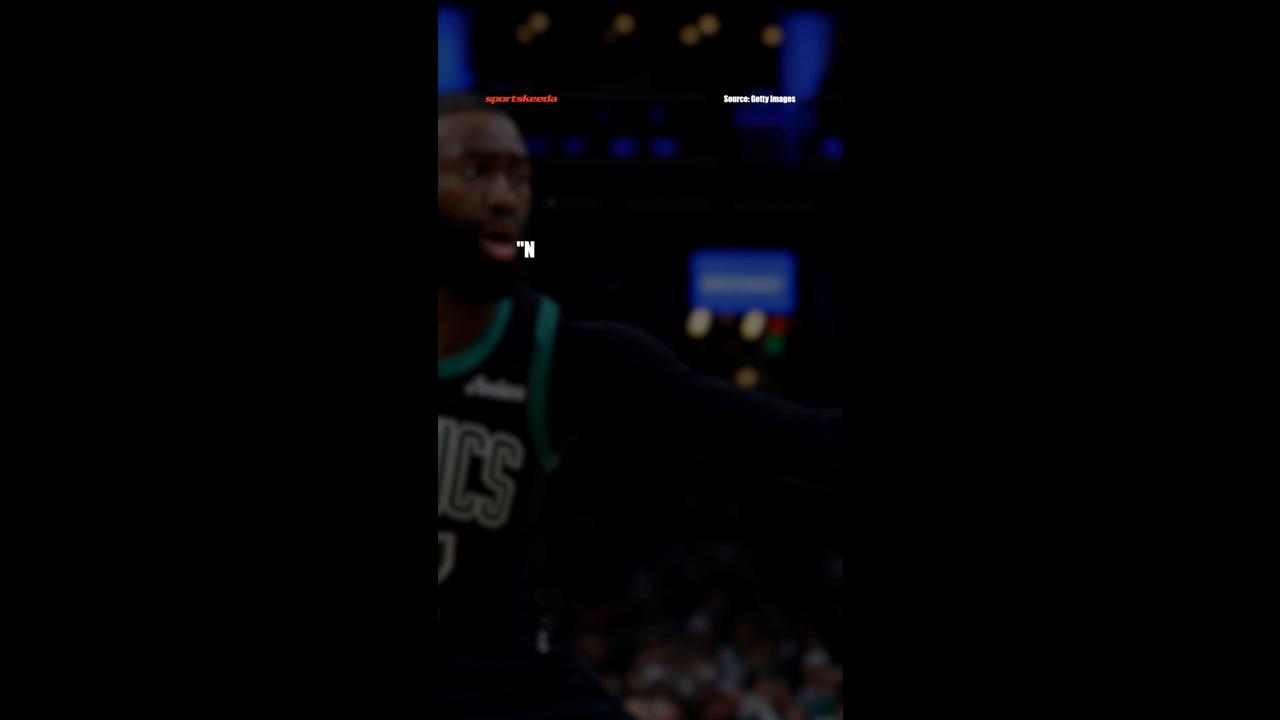 Video thumbnail for Jaylen Brown Fires Warning After Knicks Win NBA Championship