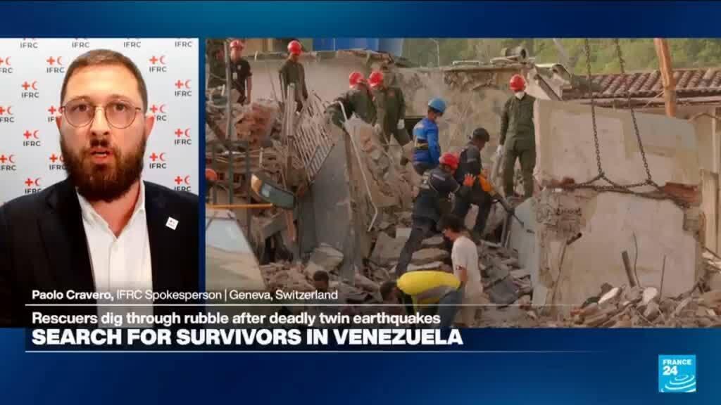 Video thumbnail for Venezuela: 'An earthquake of this magnitude would have put in difficulty any country on this planet'