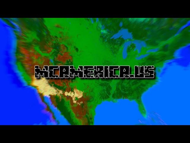 Video thumbnail for The LARGEST Minecraft America Server (MCAmerica Trailer)