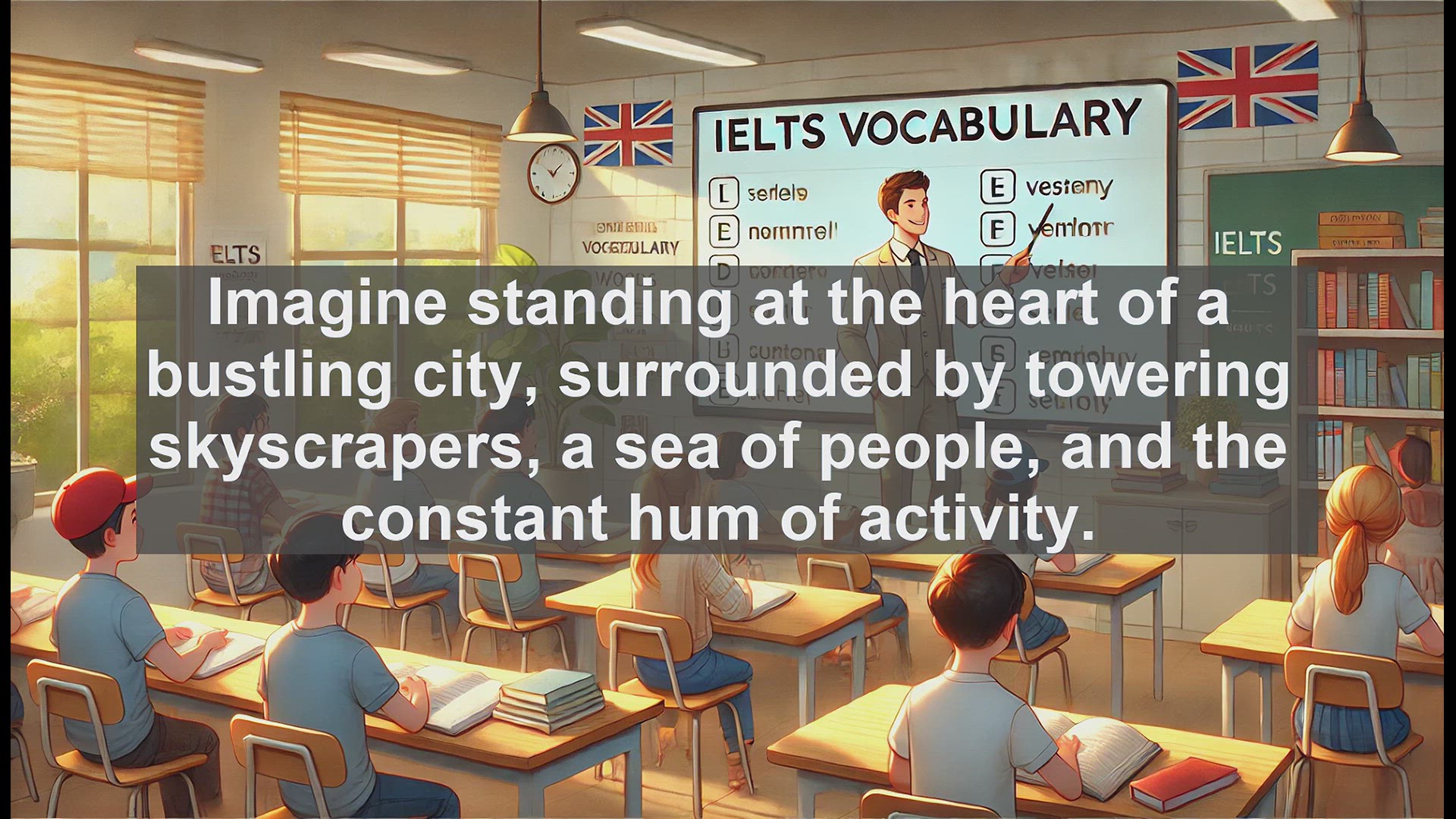 'Video thumbnail for 5000 Must Know IELTS 8.0 Vocabulary - IELTS Vocabulary: Understanding 'Metropolis''