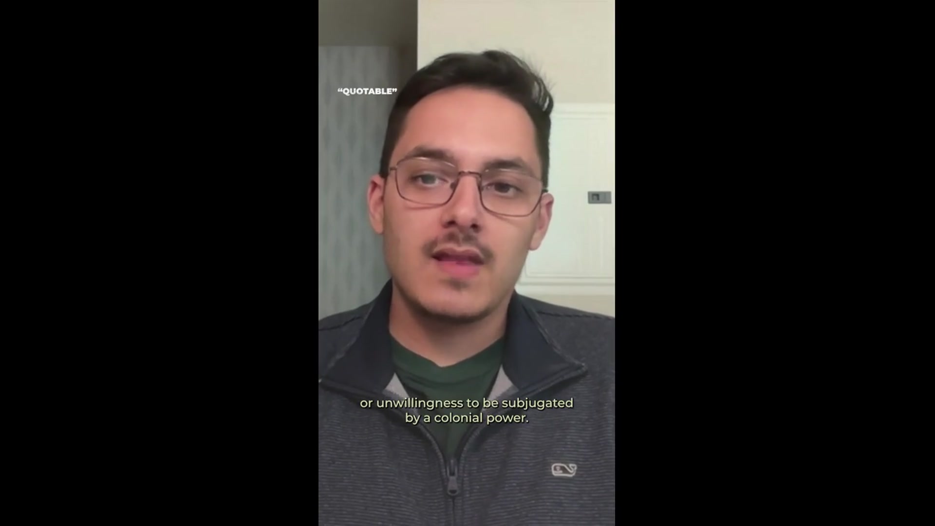 'Video thumbnail for Palestinians defined by "unwillingness to submit"'