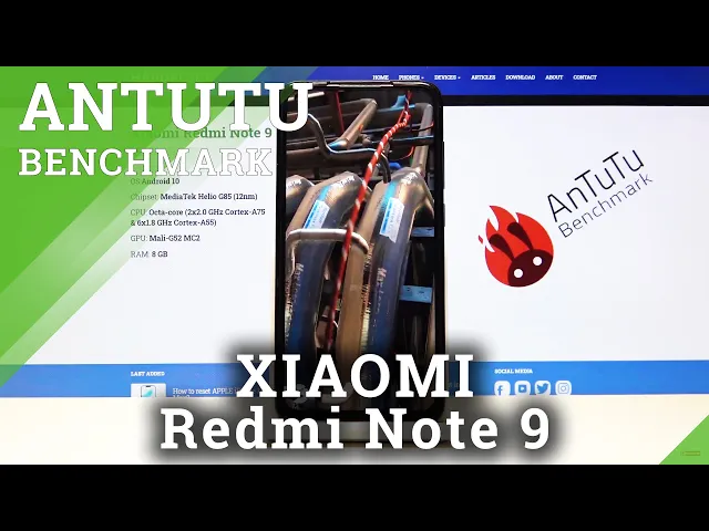 Video thumbnail for AnTuTu Benchmark in Xiaomi Redmi Note 9 - Test The Software