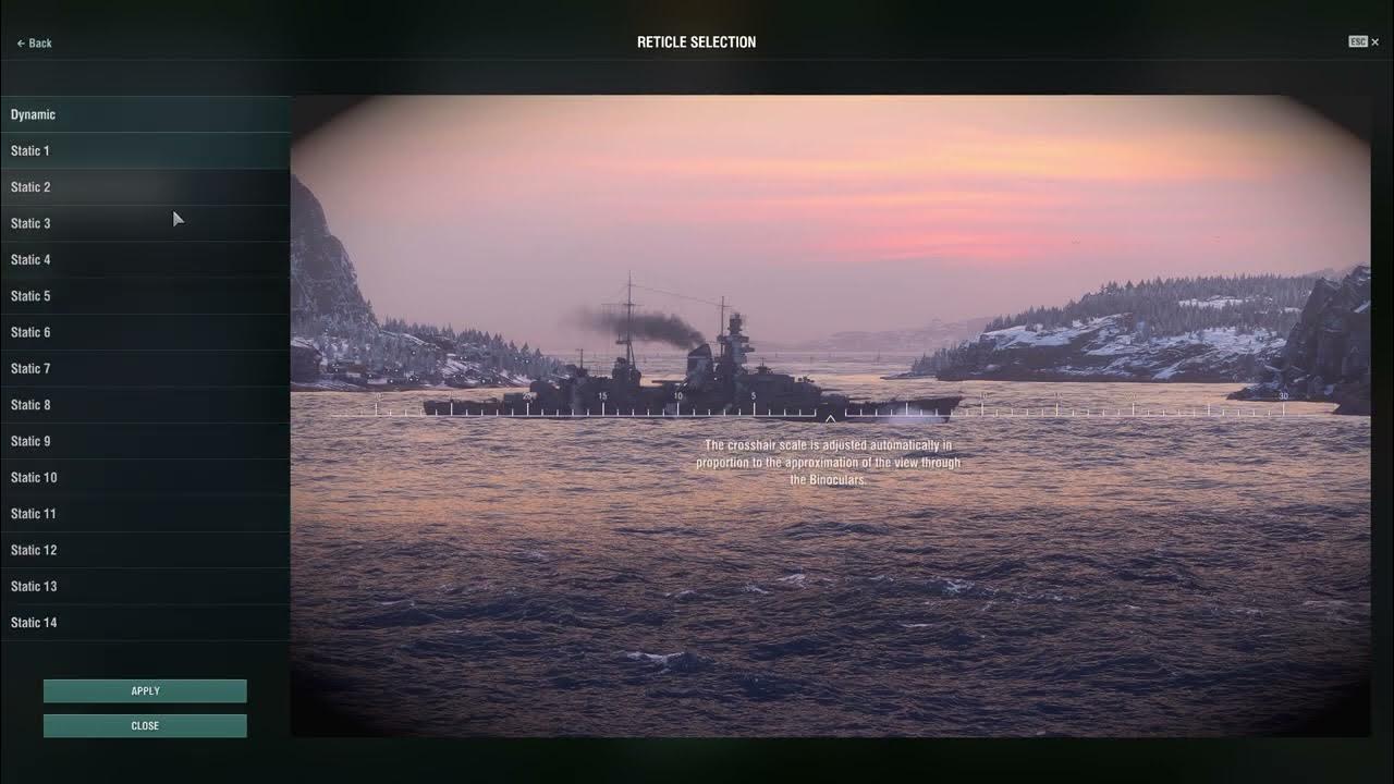 Video thumbnail for How To Change Crosshair In World Of Warships