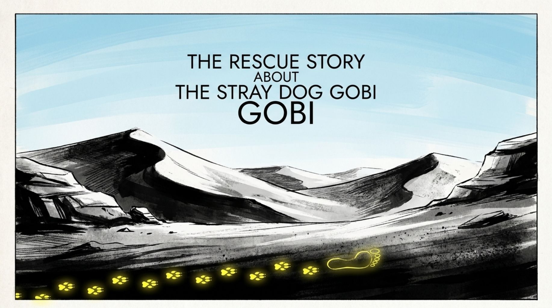 Video thumbnail for The Rescue Story About The Stray Dog Gobi