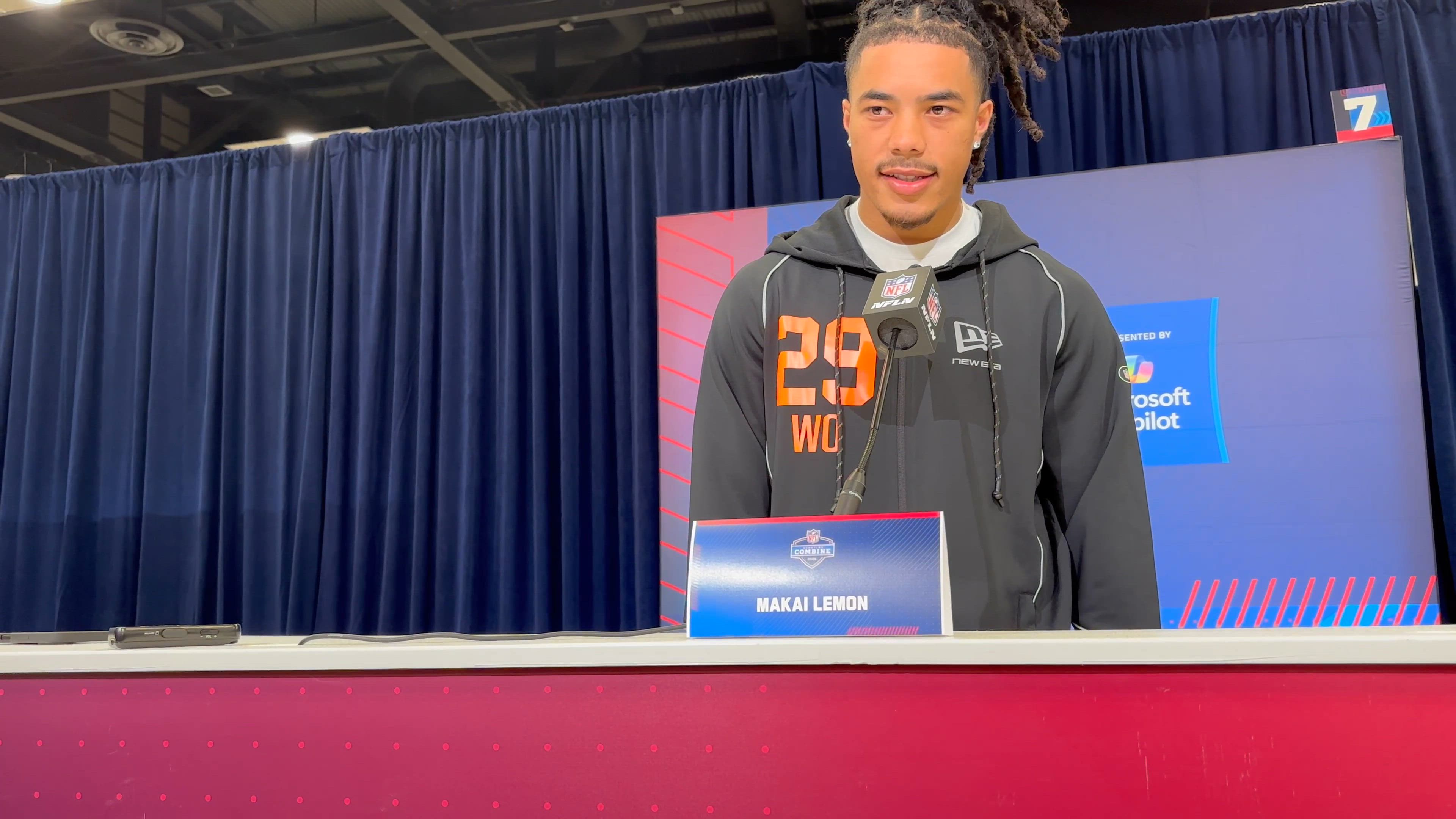 Video thumbnail for Los Angeles Rams Prospect and USC WR Makai Lemon on Mentality with Ball in Hands