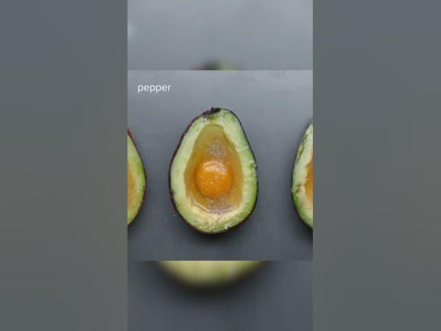 Video thumbnail for How to make baked avocado egg recipe #recipes #easyrecipes #healthyrecipes