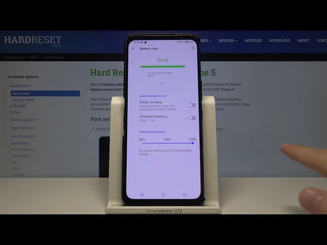 Video thumbnail for How to Set Charging Limit on ASUS ROG Phone 5 – Change Charging Limit