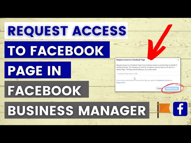 Video thumbnail for How To Request Access To A Page In Facebook Business Manager? [in 2025]