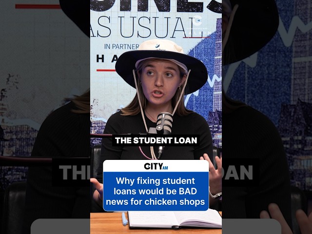 Video thumbnail for Why fixing student loans could be bad news for chicken shops 🎓🍗