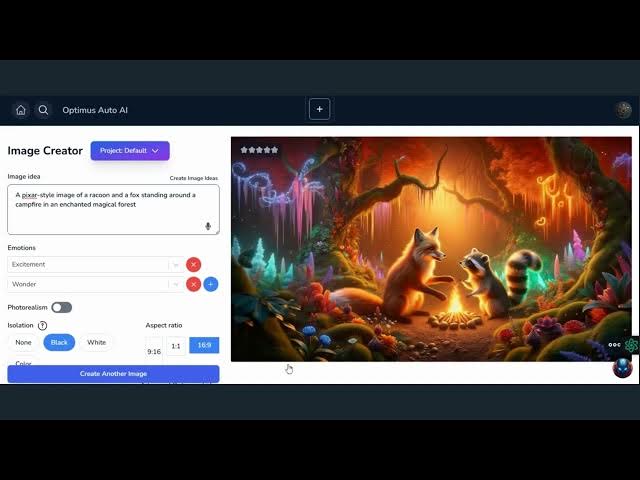 Video thumbnail for Create Stunning AI Images in Minutes | Optimus Auto AI Image Creator Tutorial
