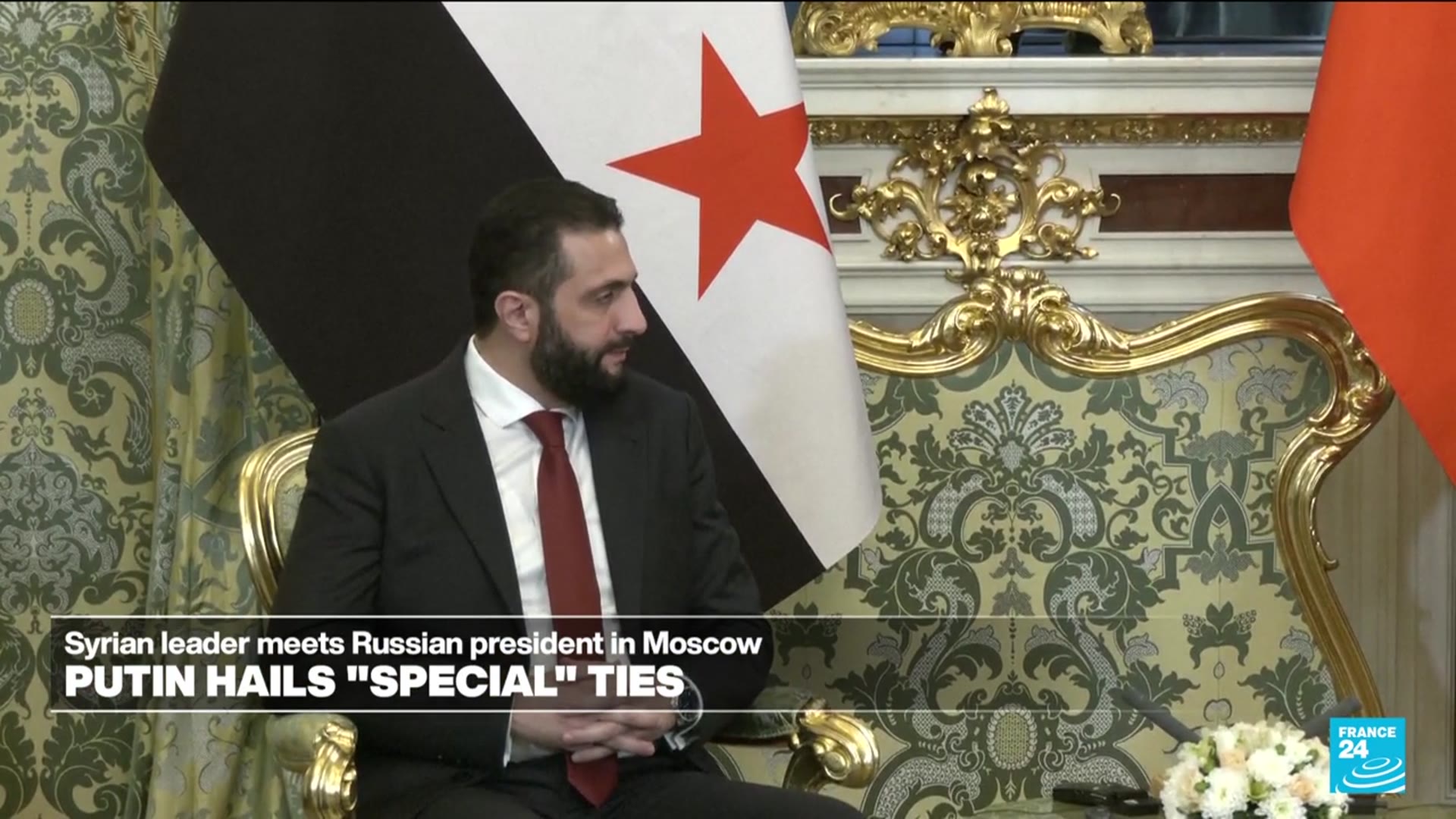 'Video thumbnail for Syria and Russia vow to 'redefine' relations between the two countries'