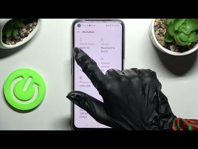 Video thumbnail for Realme Narzo 50 - How To Change Device Name