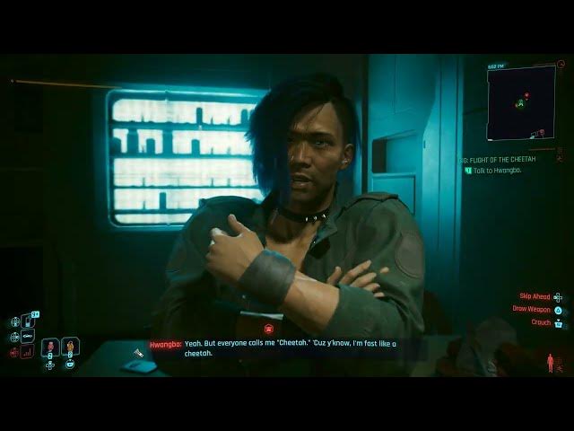 Video thumbnail for Cyberpunk 2077 - Fight of The Cheetah: Find & Escort Hwangbo Dong-Gun To Nomads (His Car) | PS5 Pro