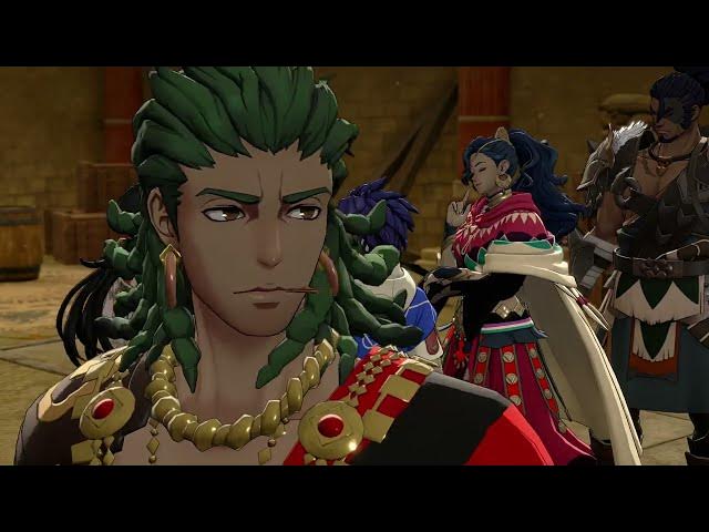 Video thumbnail for Fire Emblem: Fortune's Weave - 1 Cai's Path Ch 7: Qualifier: Leda Tells Ribeira Winds Her Wish