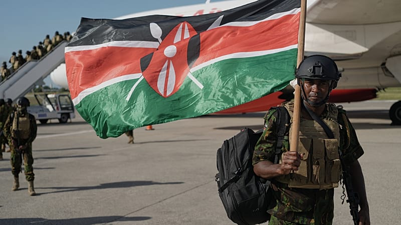 Video thumbnail for New Kenyan police contingent arrives in Haiti to combat gang violence