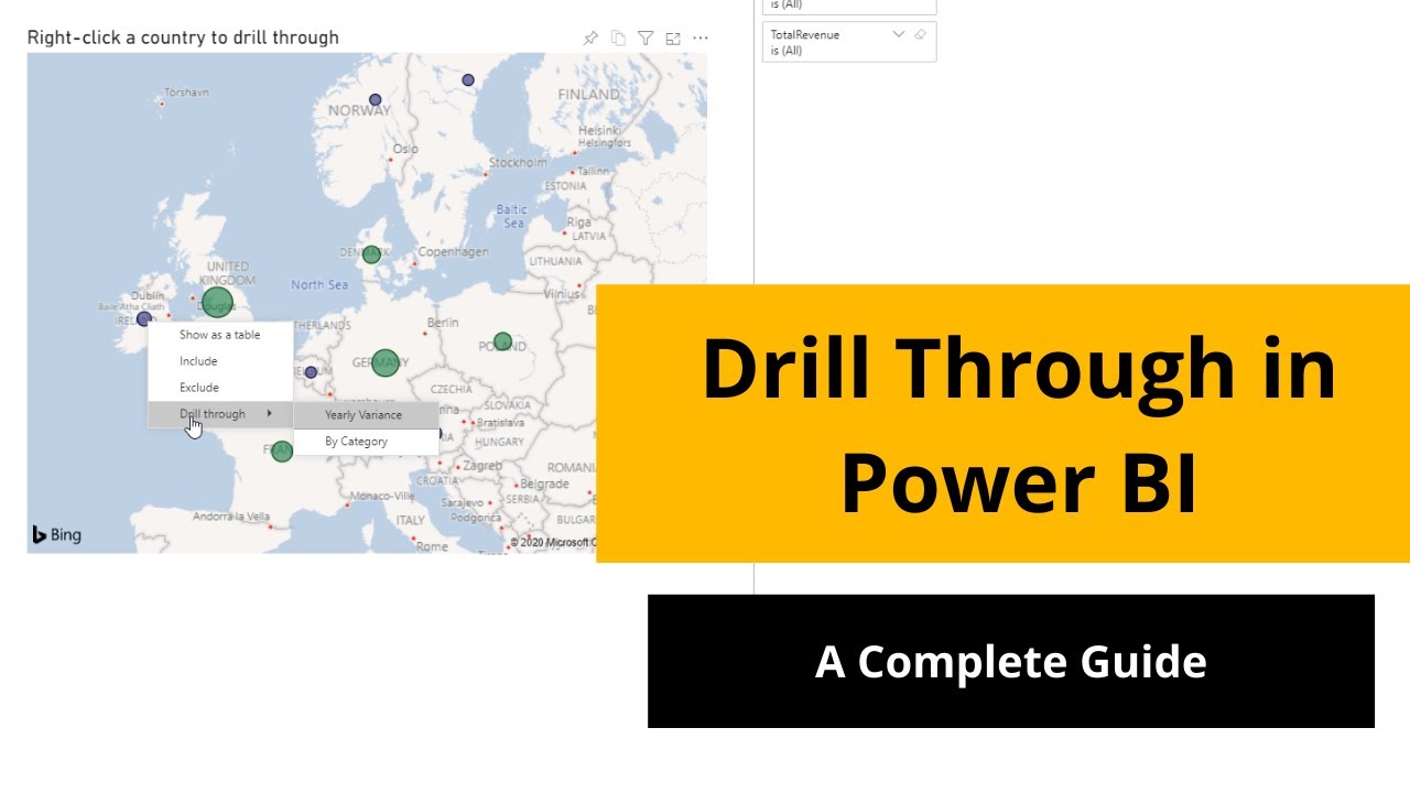Video thumbnail for Drill Through in Power BI - A Complete Guide