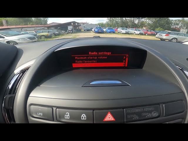 Video thumbnail for How to Enable or Disable REG Function in Opel Zafira C ( 2011 – 2019 )