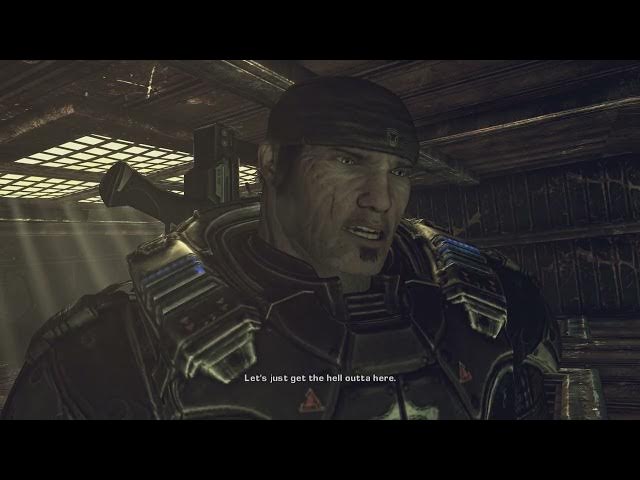 Video thumbnail for Gears of War 2 - Act 2 2-5 Captivity: Marcus "Nooo!" Tai Death Beast Barge Cutscene Locusts Gameplay