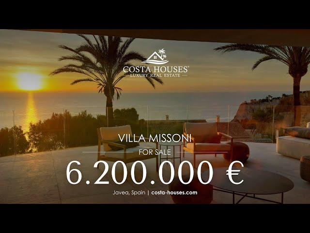 Video thumbnail for VILLA MISSONI | For Sale Luxury Frontline Villa in Javea, Costa Blanca Spain by COSTA HOUSES LV ®