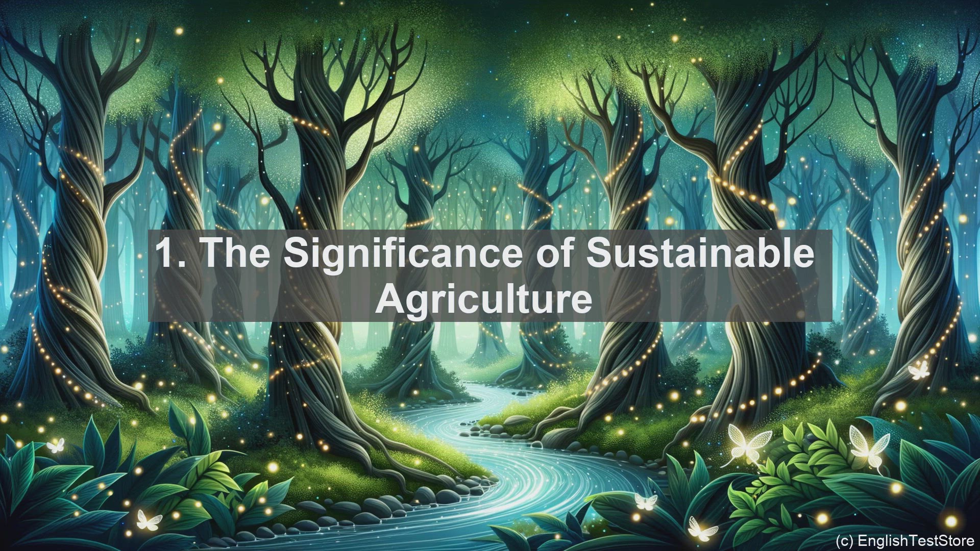 'Video thumbnail for Top 10 Sentences for Discussing Sustainable Agriculture'