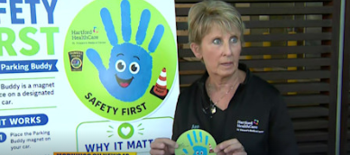 Video thumbnail for St. Vincent's Medical Center introduces Parking Buddy for National Night Out
