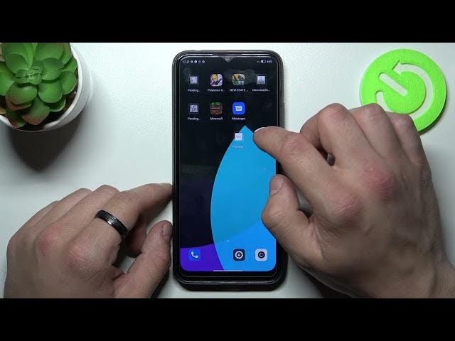 Video thumbnail for How to Erase Messages App from Main Screen in Blackview A70 - Add SMS Icon to Home Screen