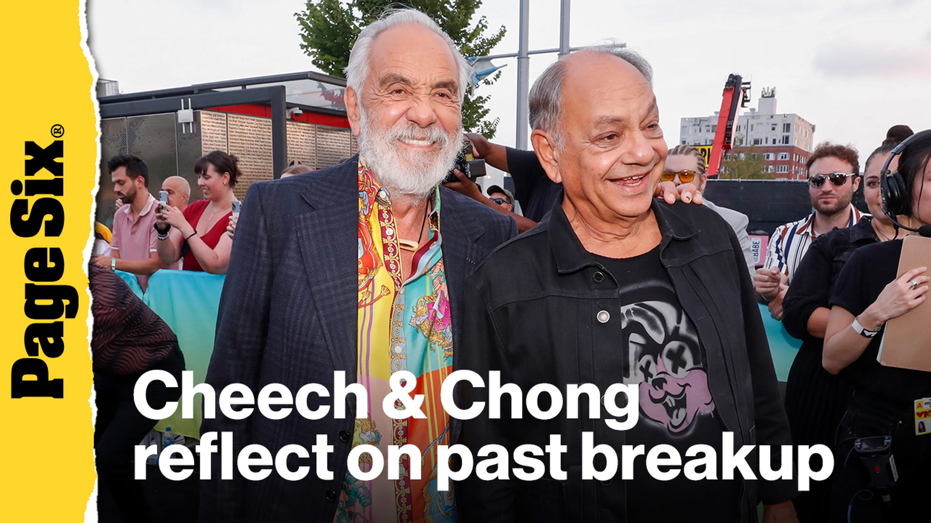 Video thumbnail for Legendary comedy duo Cheech & Chong reflect on past breakup