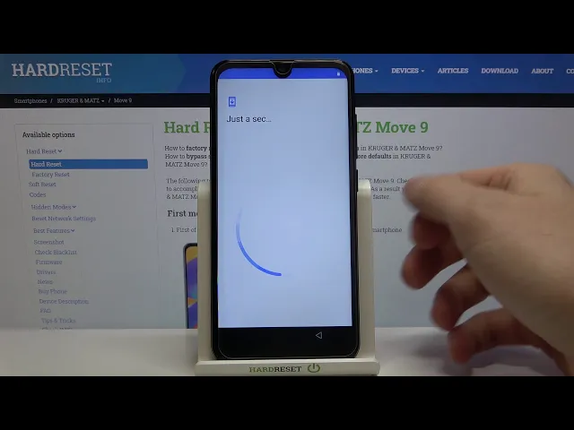 Video thumbnail for How to Initial Setup KRUGER & MATZ Move 9 – Configuration Process
