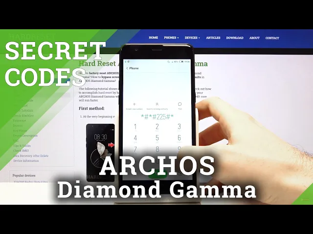 Video thumbnail for Secret Codes for ARCHOS Diamond Gamma – Tips and Tricks