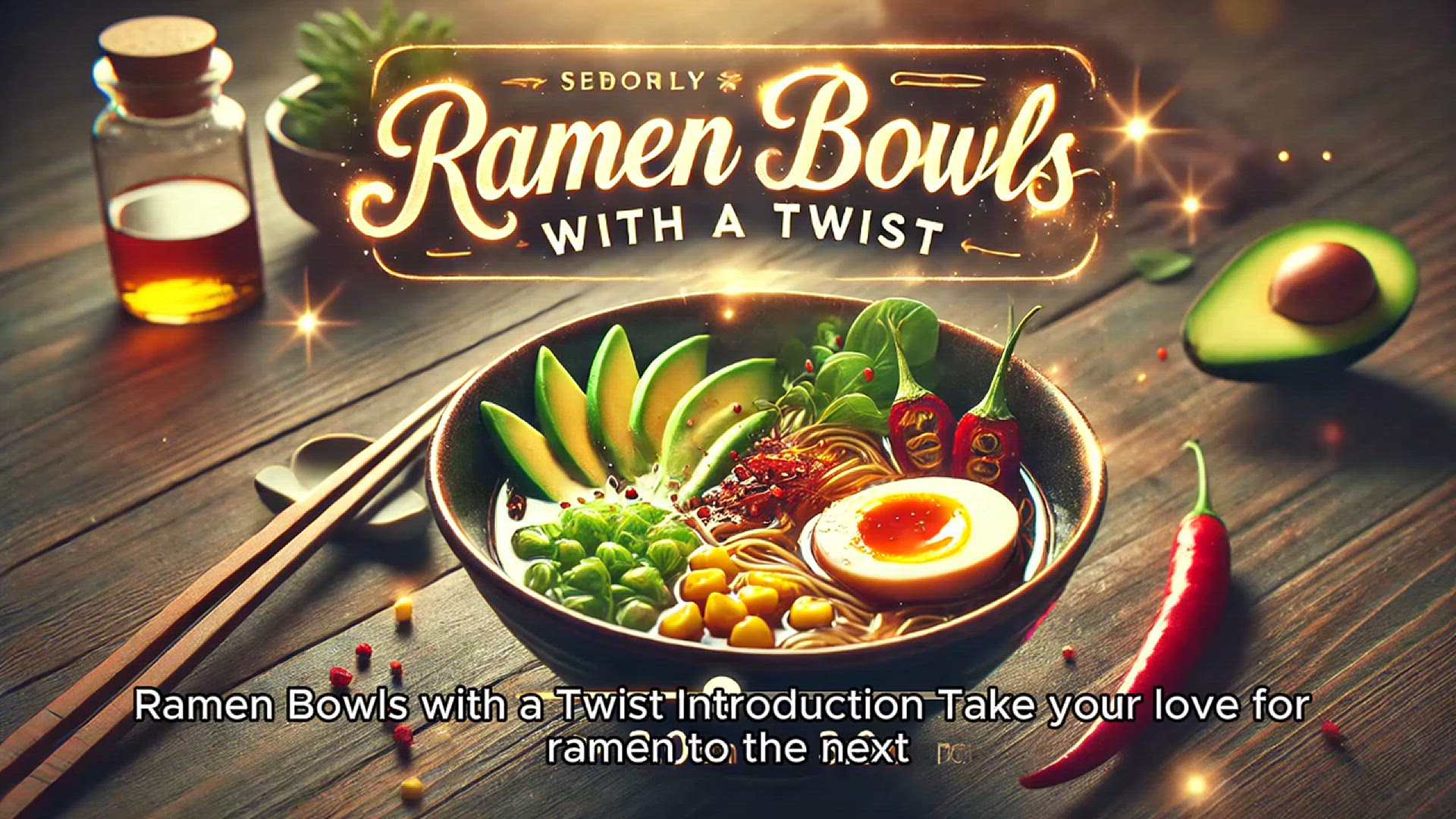 Video thumbnail for Ramen Bowls with a Twist