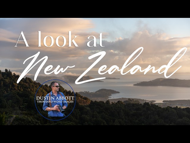 Video thumbnail for A Look at New Zealand with Dustin Abbott