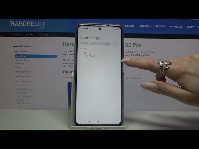 Video thumbnail for How to Make a Sound Recording on POCO X3 Pro – Sound Recorder Tutorial
