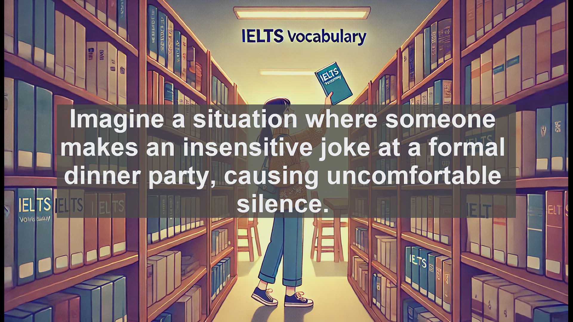 'Video thumbnail for 5000 Must Know IELTS 8.0 Vocabulary - Crass: Boost Your IELTS Score with This Powerful Adjective'