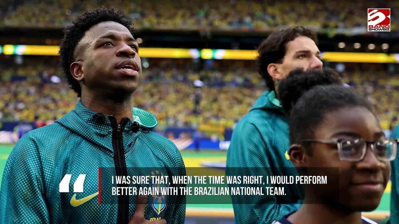 Video thumbnail for Vinicius Junior believes he performed better with Brazil