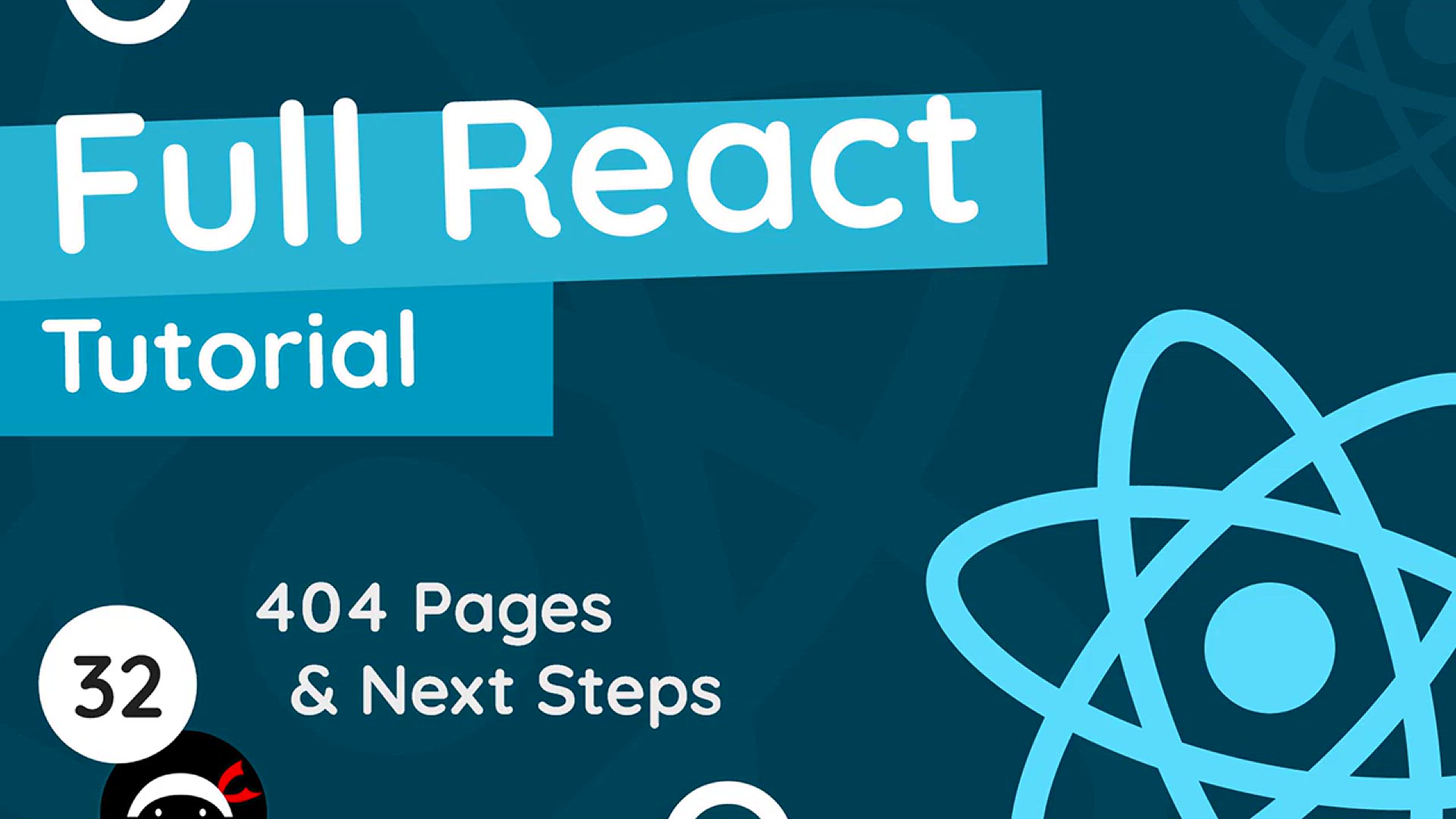 'Video thumbnail for Full React Tutorial #32 - 404 Pages & Next Steps'