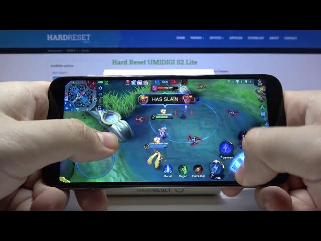 Video thumbnail for Mobile Legends gameplay on Umidigi S2 Lite - Performance Checkup & Game Settings