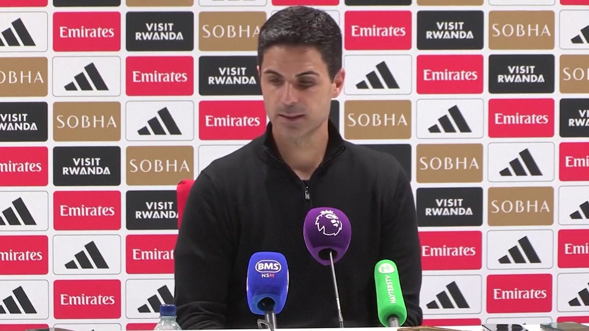 'Video thumbnail for Arteta hails ‘dominant’ performance as Arsenal beat West Ham to go top'